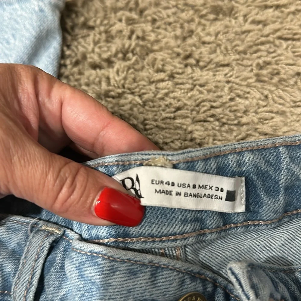 COPY - Zara women’s jeans, size 8, light blue - Picture 2 of 4
